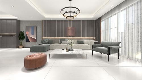 高陽陶瓷｜新一線陶瓷品牌，750X1500蠟質(zhì)素巖磚，細膩顯...